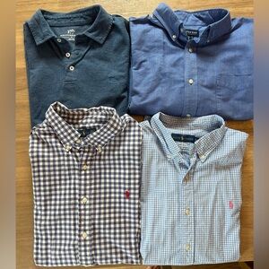 Men’s Bundle Short Sleeve Name Brand shirts XL